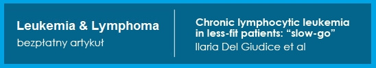 Leukemia & Lymphoma - bezpłatny artykuł: Chronic lymphocytic leukemia in less-fit patients: slow-go