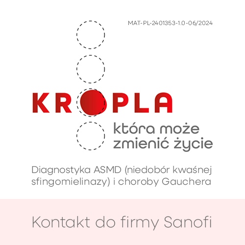 Kropla, która może zmienić życie. Niedobór kwaśnej sfingomielinazy