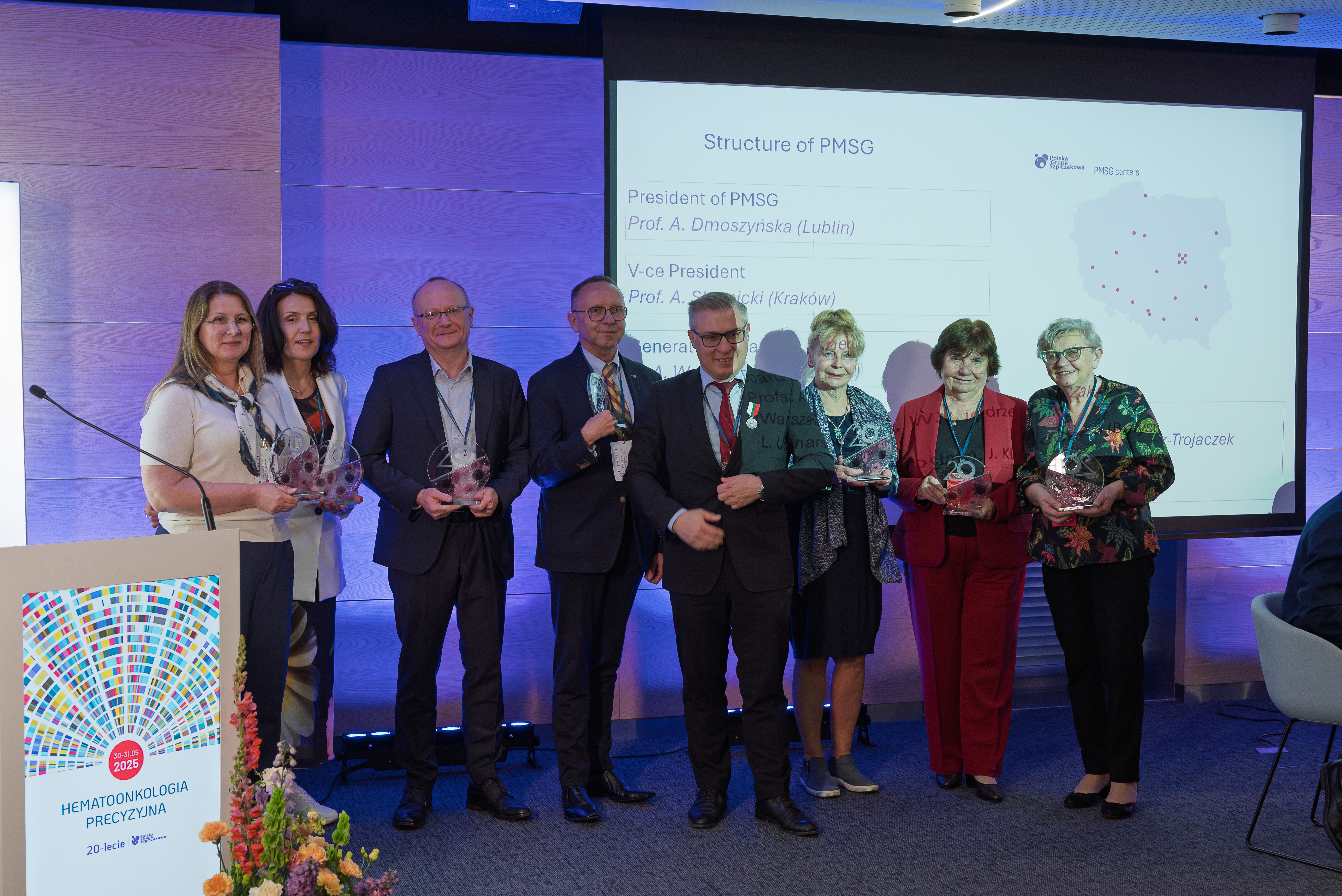 Gala 20-lecia PGSz - Wręczenie statuetek jubileuszowych