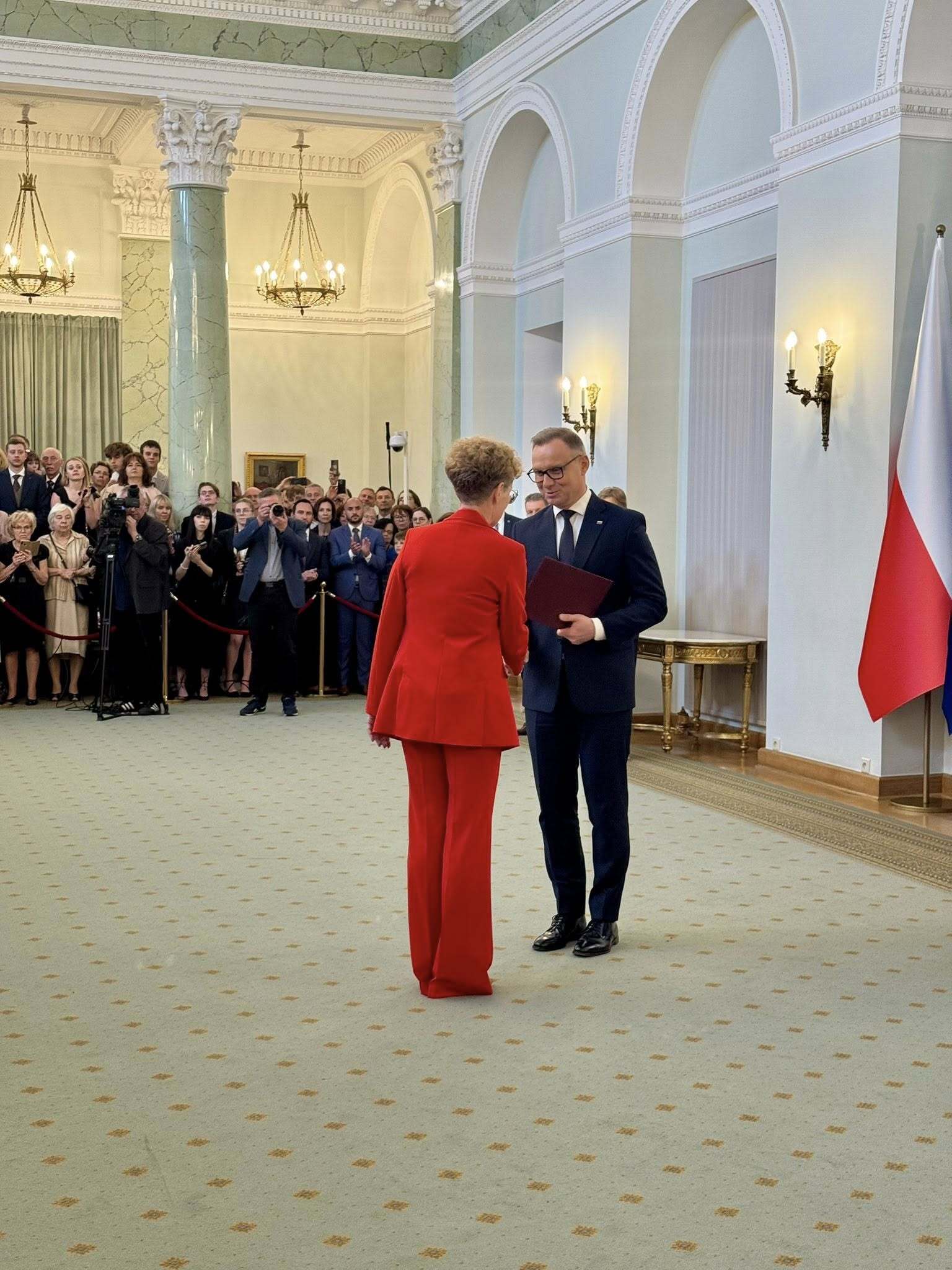 Wręczenie nominacji profesorskiej prof. Monice Długosz-Daneckiej