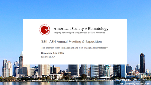 58th ASH Annual Meeting & Exposition, San Diego - już dziś zapraszamy na relacje z ASH 2017