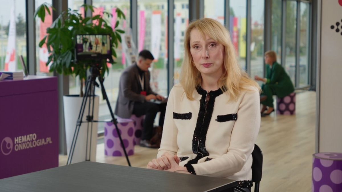 Prof. Brzeźniakiewicz-Janus o znaczeniu współpracy i dialogu w hematologii