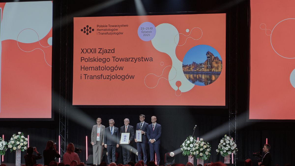 Wyróżnieni na Zjeździe PTHiT: pionierskie wyniki w cTTP i 30 lat danych o AML u...
