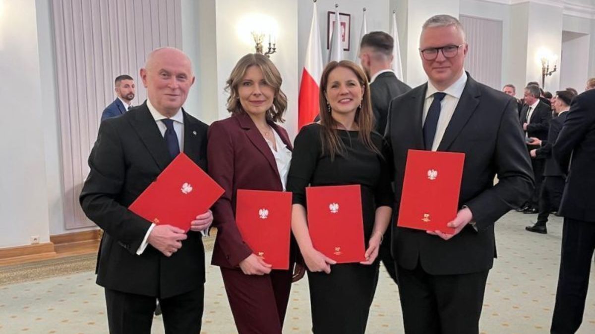 Nominacja profesorska dla prof. Sebastiana Szmita