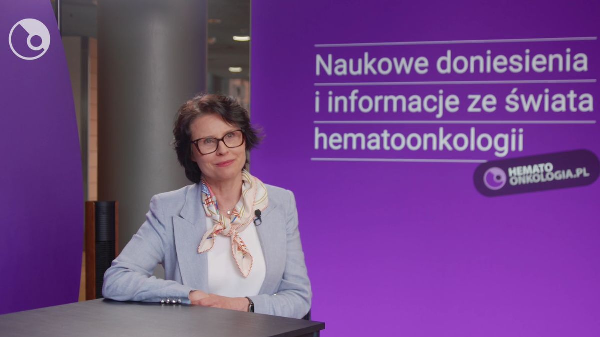 Prof. Agnieszka Wierzbowska: diagnostyka molekularna i terapie celowane poprawiają...