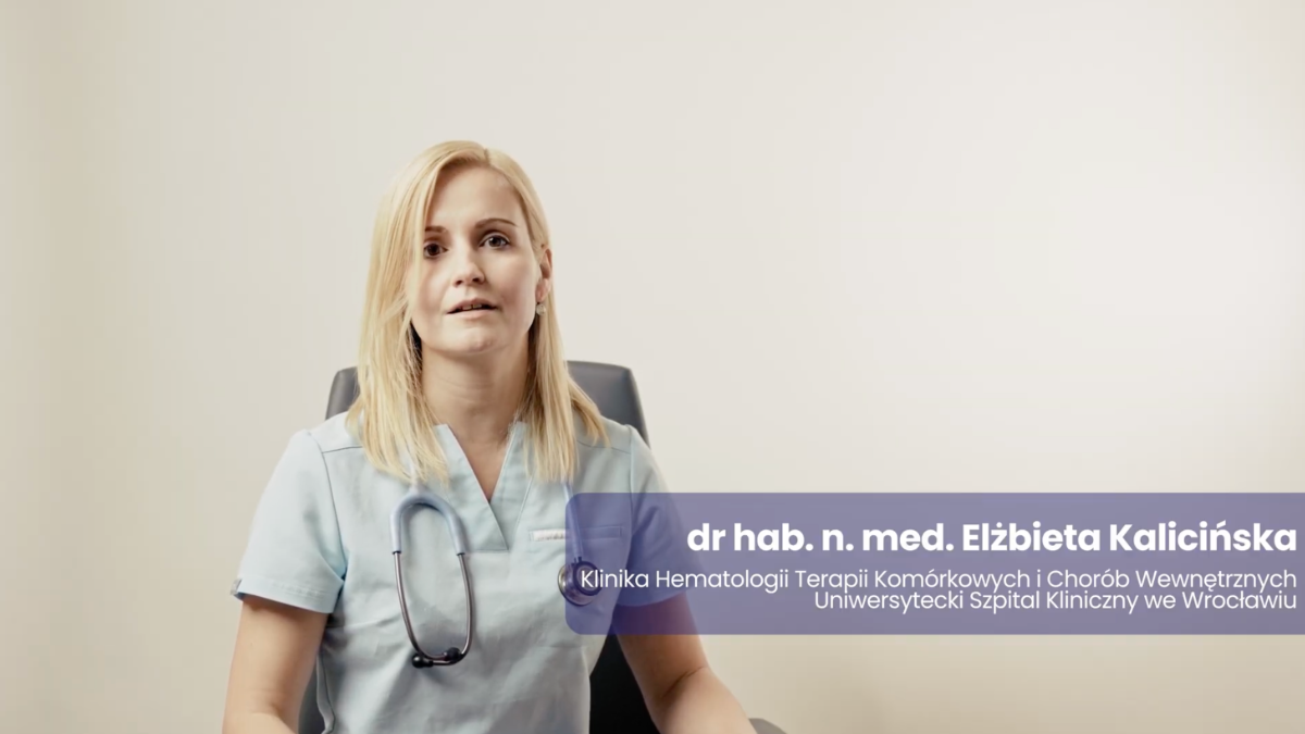 Długotrwała odpowiedź terapeutyczna u pacjentki z AML leczonej iwosydenibem w skojarzeniu z azacytydyną – opis przypadku z badania AGILE