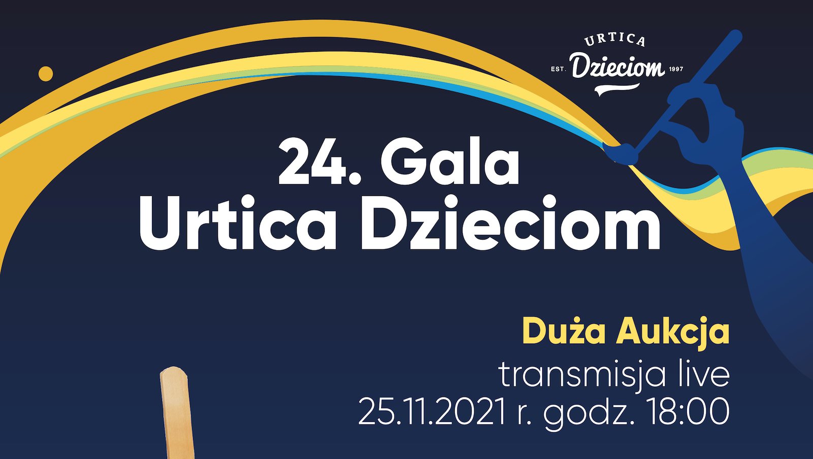 Pomaganie to sztuka! Już 25 listopada odbędzie się 24. Uroczysta Gala Urtica Dzieciom