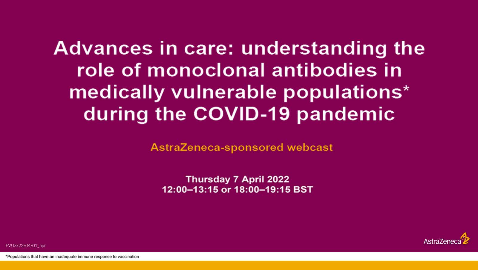 7 kwietnia 2022 r. | Advances in care: exploring the unmet medical needs and strategies...
