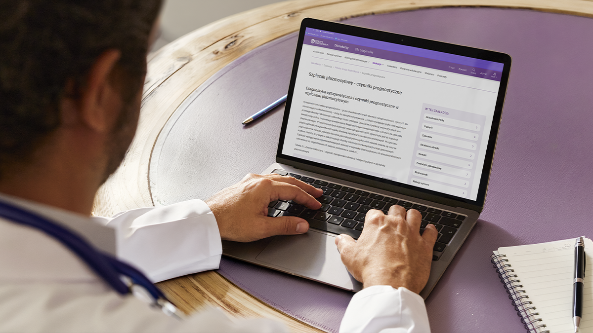 Aktualizacja zakładek edukacyjnych dla lekarzy