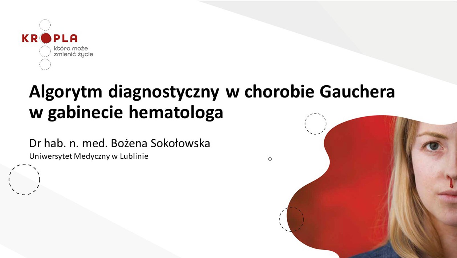 Algorytm diagnostyczny w chorobie Gauchera w gabinecie hematologa