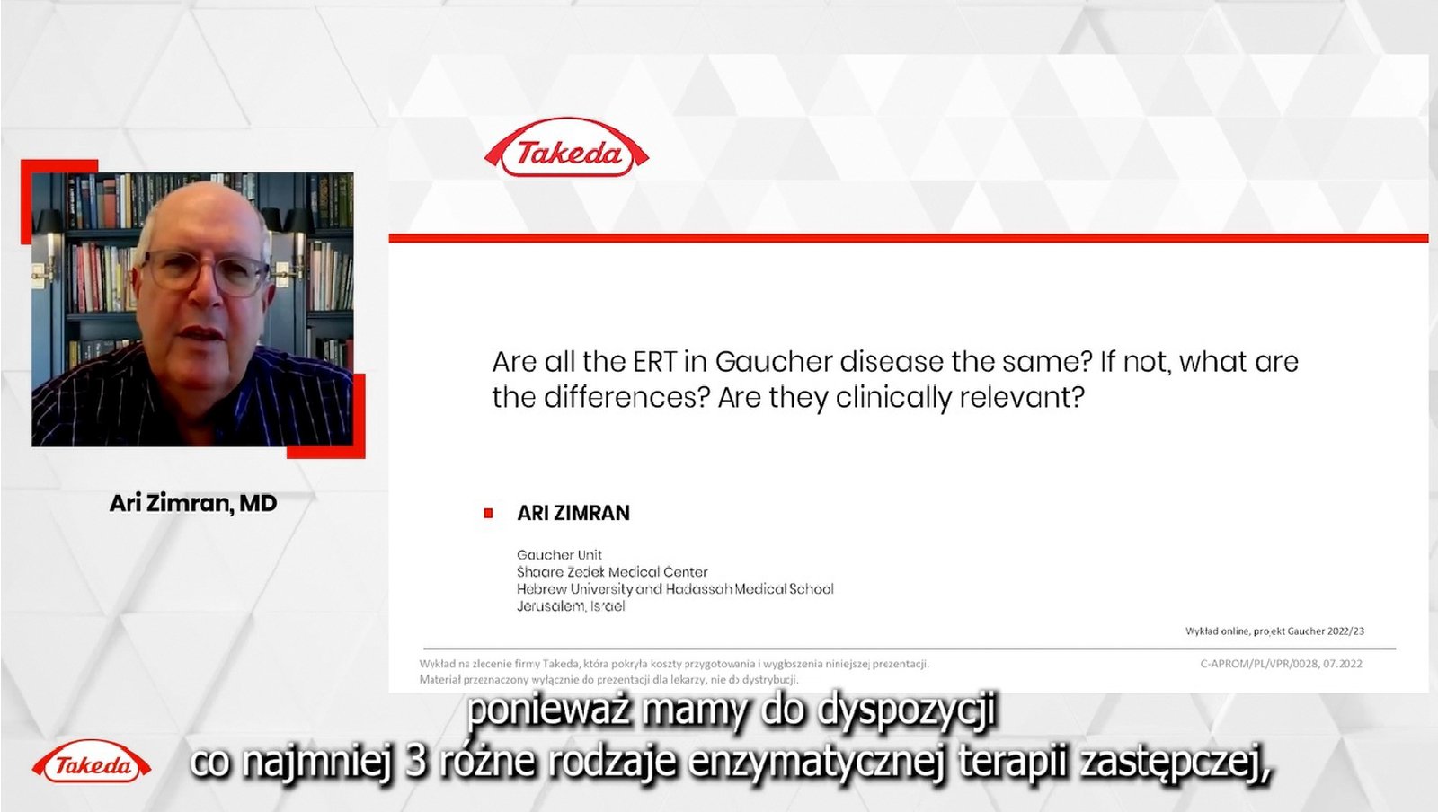 Wielki potencjał małej kropli: Ari Zimran MD