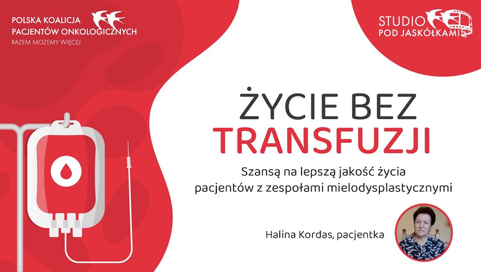 Historia pani Haliny: Zespoły mielodysplastyczne. Nowoczesne leki to szansa na życie...
