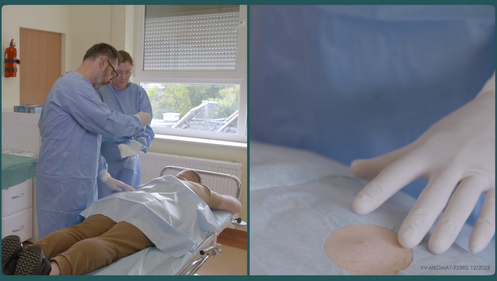 Procedura biopsji szpiku kostnego z pobraniem materiału do badań cytogenetycznych...