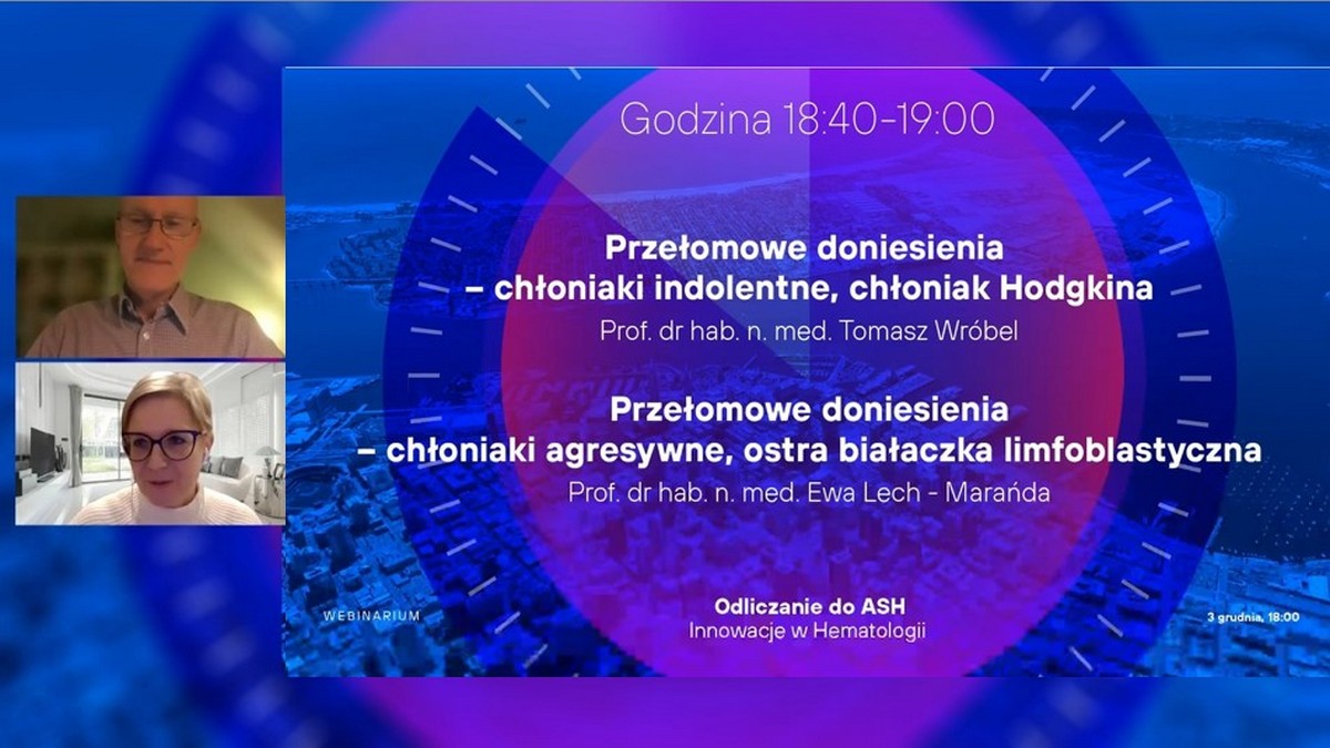 Odliczanie do ASH: Chłoniaki indolentne, chłoniak Hodgkina | Chłoniaki agresywne,...