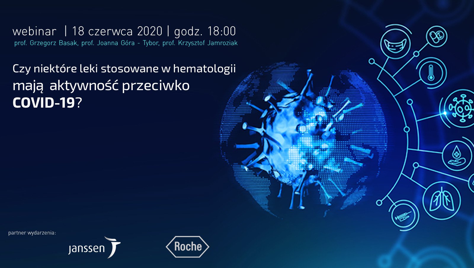 Czy niektóre leki stosowane w hematologii mają  aktywność przeciwko COVID-19?