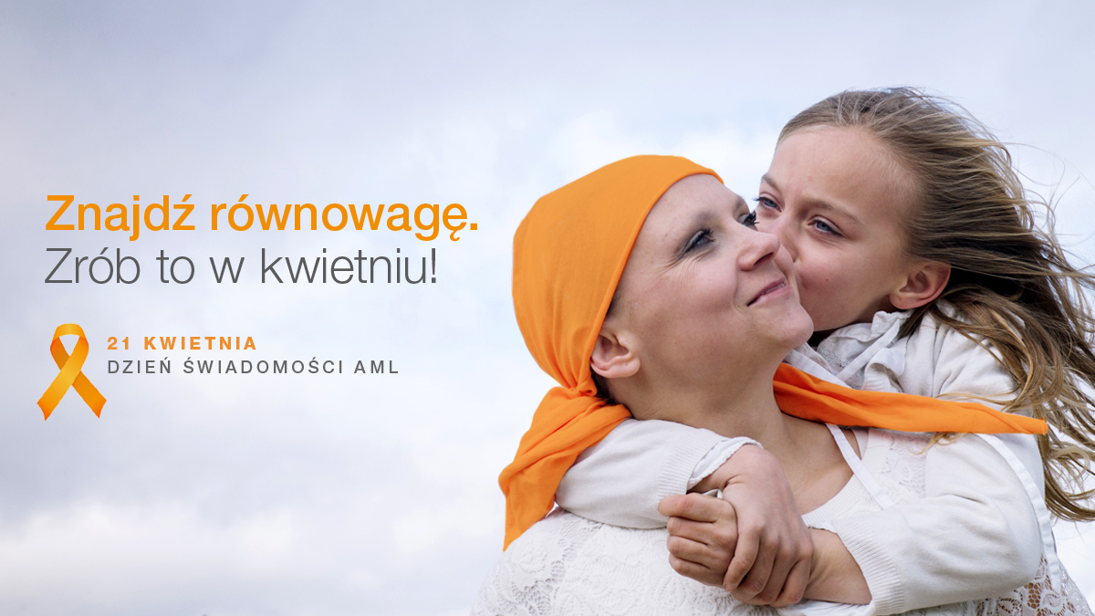 21 kwietnia obchodzimy Światowy Dzień Świadomości Ostrej Białaczki Szpikowej (AML)...