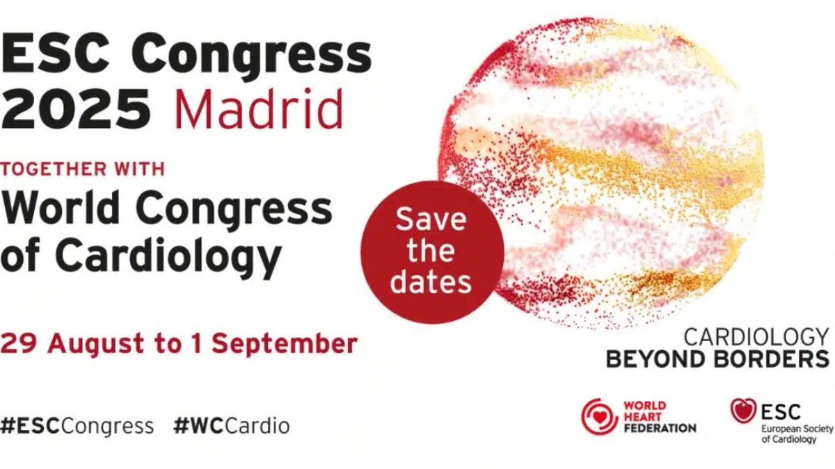 Kongres ESC 2025 i Światowy Kongres Kardiologii | Madryt, 29 sierpnia-1 września