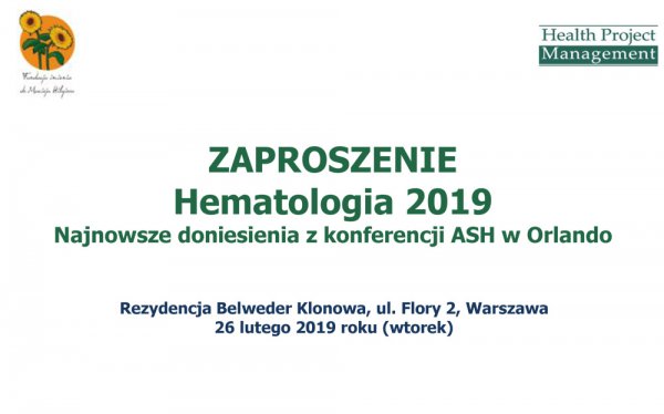 Hematologia 2019 - Najnowsze doniesienia z konferencji ASH w San Diego