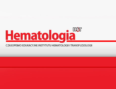 Najnowsze wydanie kwartalnika Hematologia już dostępne