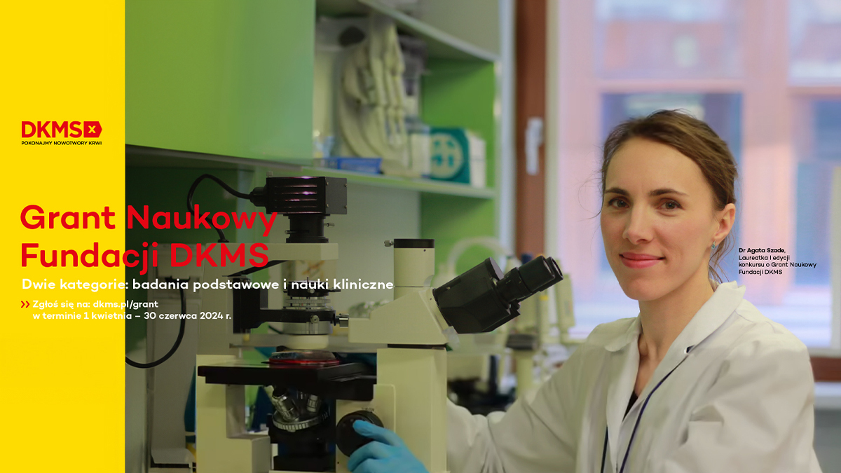 Grant Naukowy Fundacji DKMS – szósta edycja