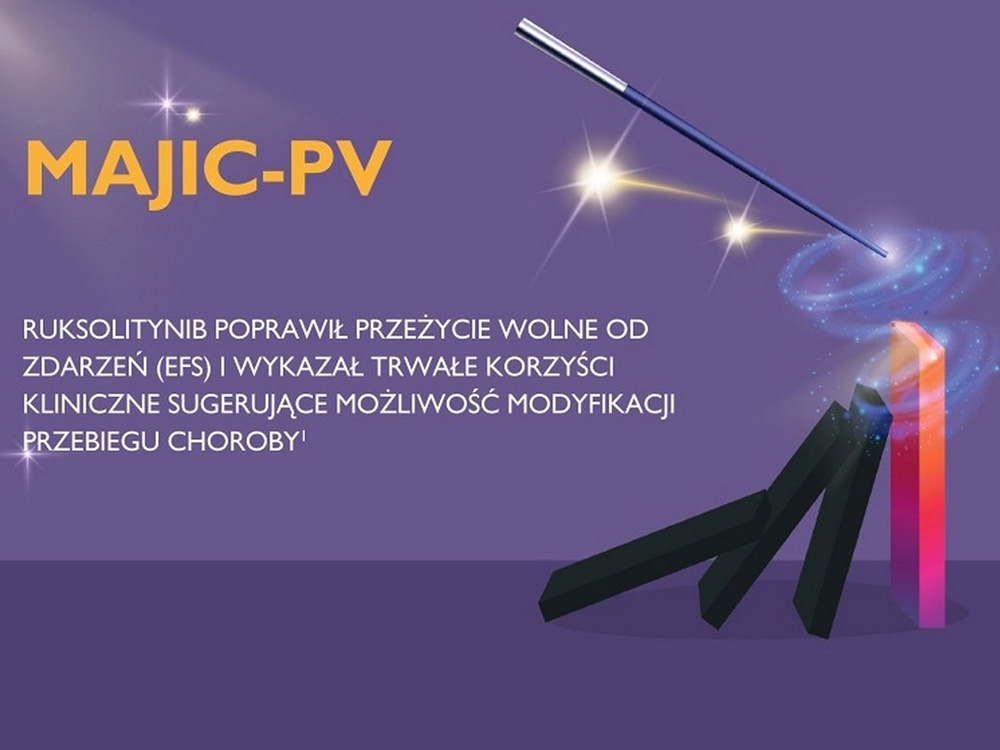 W jaki sposób przebiega terapia ruksolitynibem | Infografika