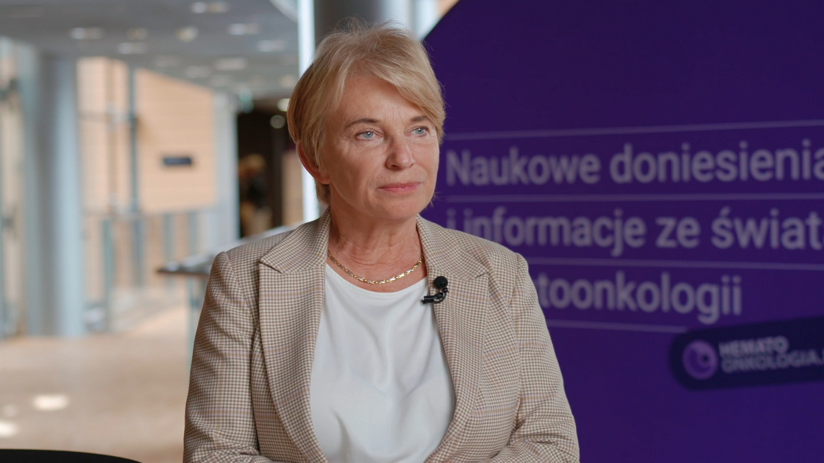 Prof. Joanna Góra-Tybor: "Niecierpliwie czekamy na refundację trzeciego inhibitora – momelotynibu"