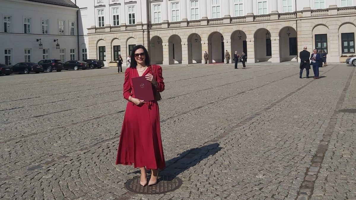 Nominacja profesorska dla prof. Justyny Rybki