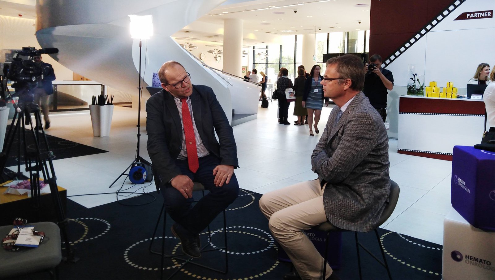 Postępy w leczeniu chłoniaków | rozmowa Prof. Wojciecha Jurczaka z Prof. Christianem Buske