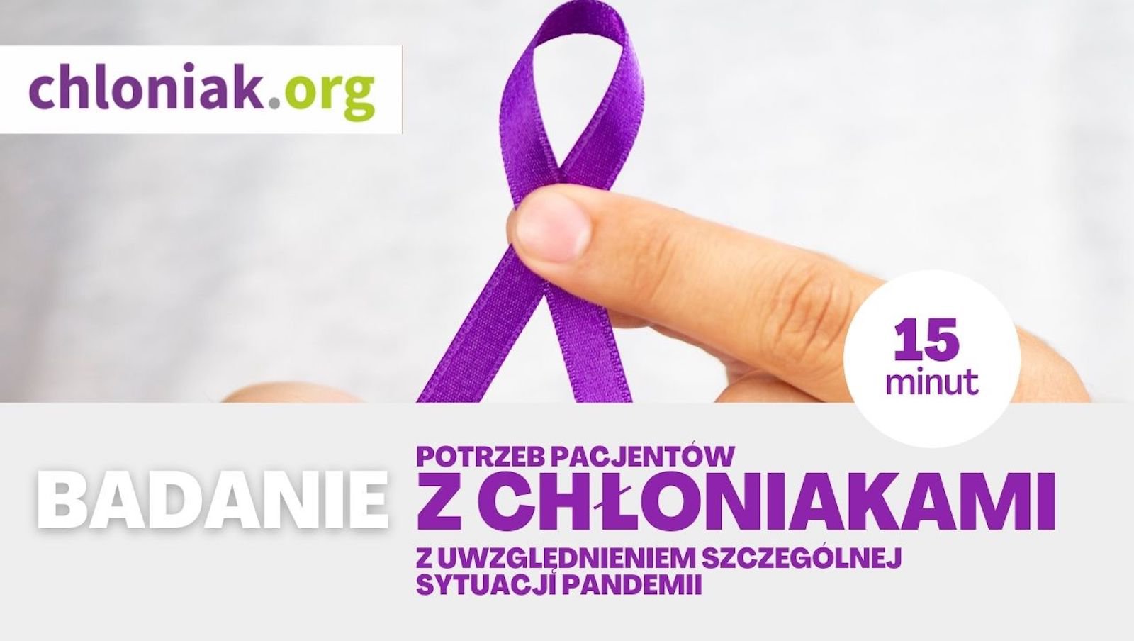 Badanie potrzeb Pacjentów z chłoniakami z uwzględnieniem szczególnej sytuacji pandemii