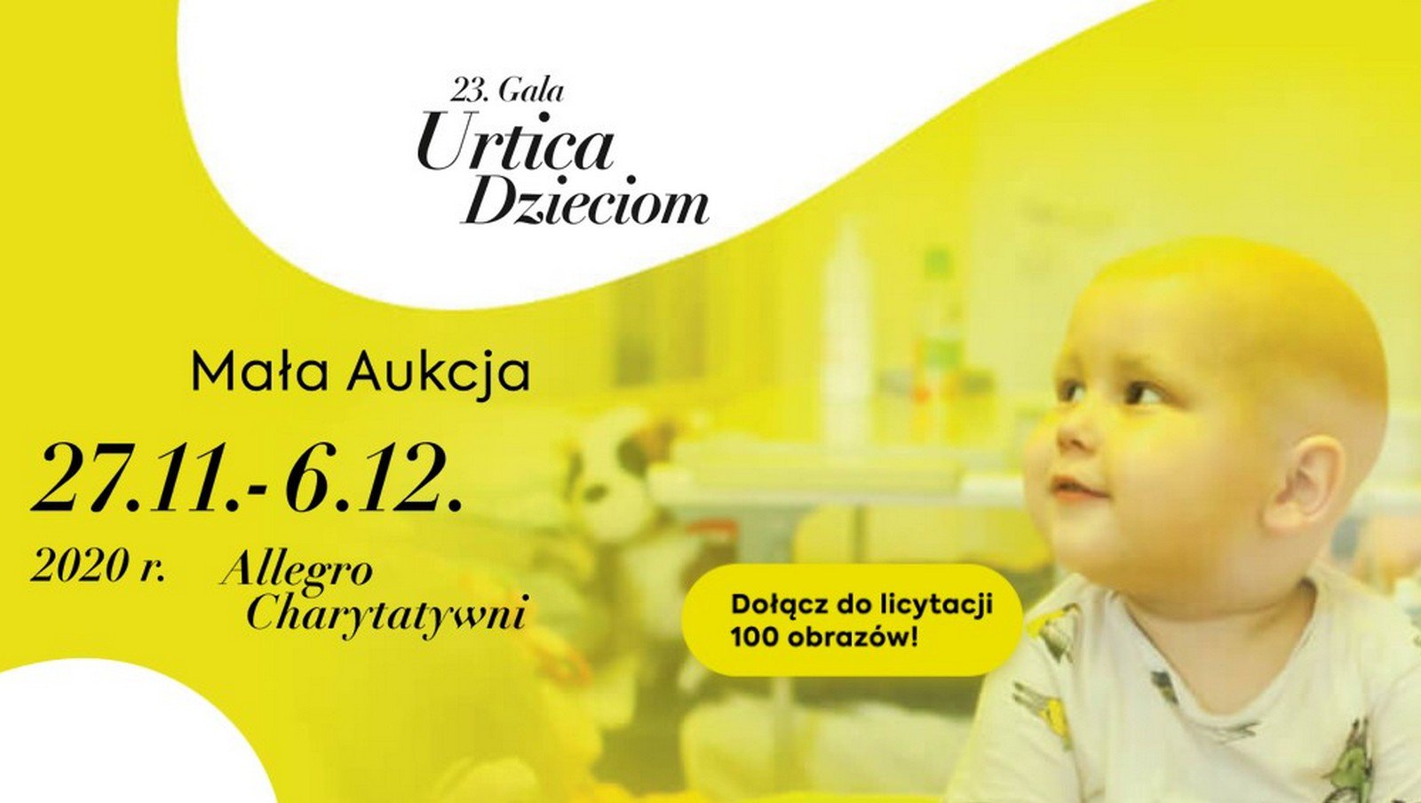 Mała Aukcja rusza już dzisiaj! | Fundacja Urtica Dzieciom