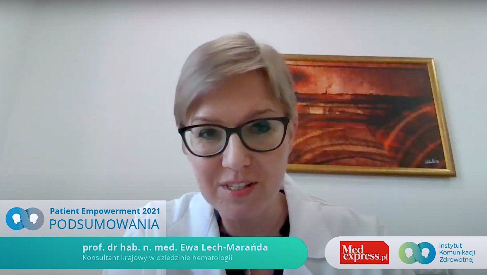 Prof. Ewa Lech-Marańda o możliwościach terapeutycznych w hematoonkologii