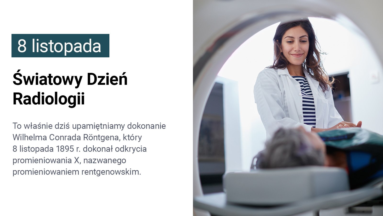 8 listopada - Światowy Dzień Radiologii