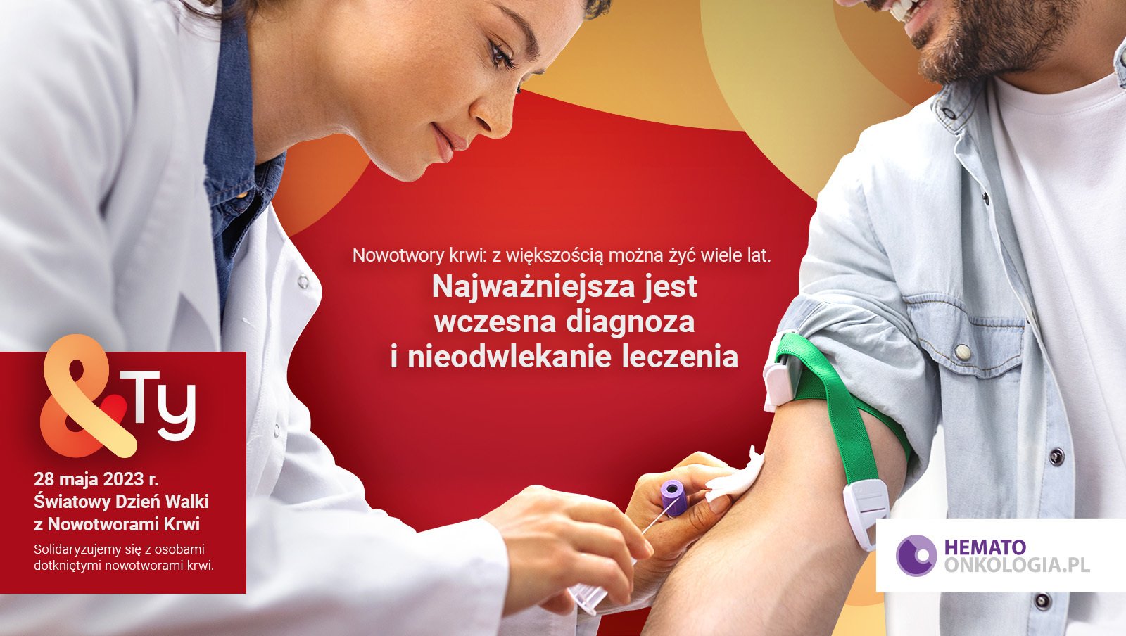 Nowotwory krwi: z większością można żyć wiele lat. Najważniejsza jest wczesna diagnoza i nieodwlekanie leczenia