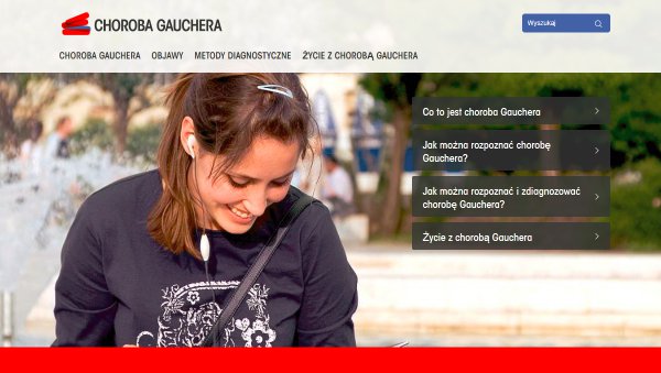 Nowe źródło wiedzy dotyczącej choroby Gauchera
