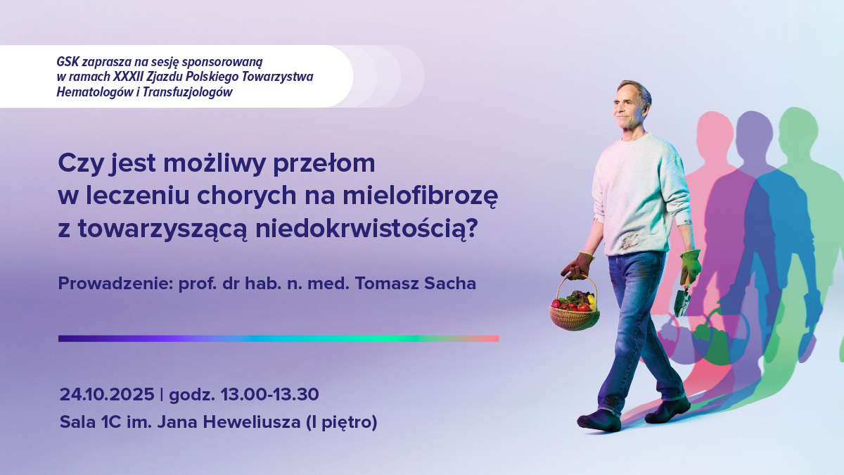 Czy przełom w leczeniu mielofibrozy z towarzyszącą niedokrwistością jest możliwy?...