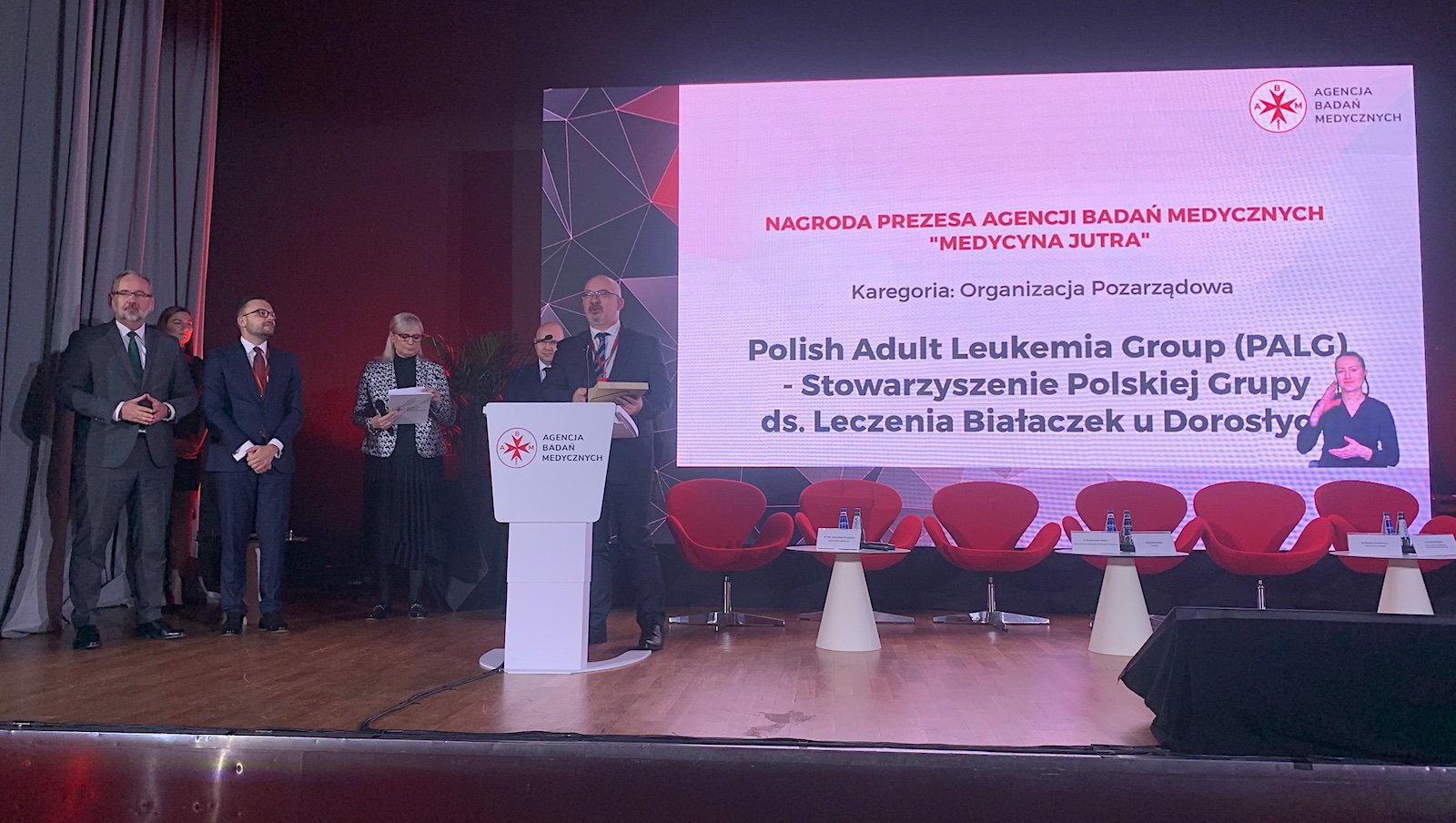 Polska Grupa ds. Leczenia Białaczek u Dorosłych z nagrodą Prezesa ABM