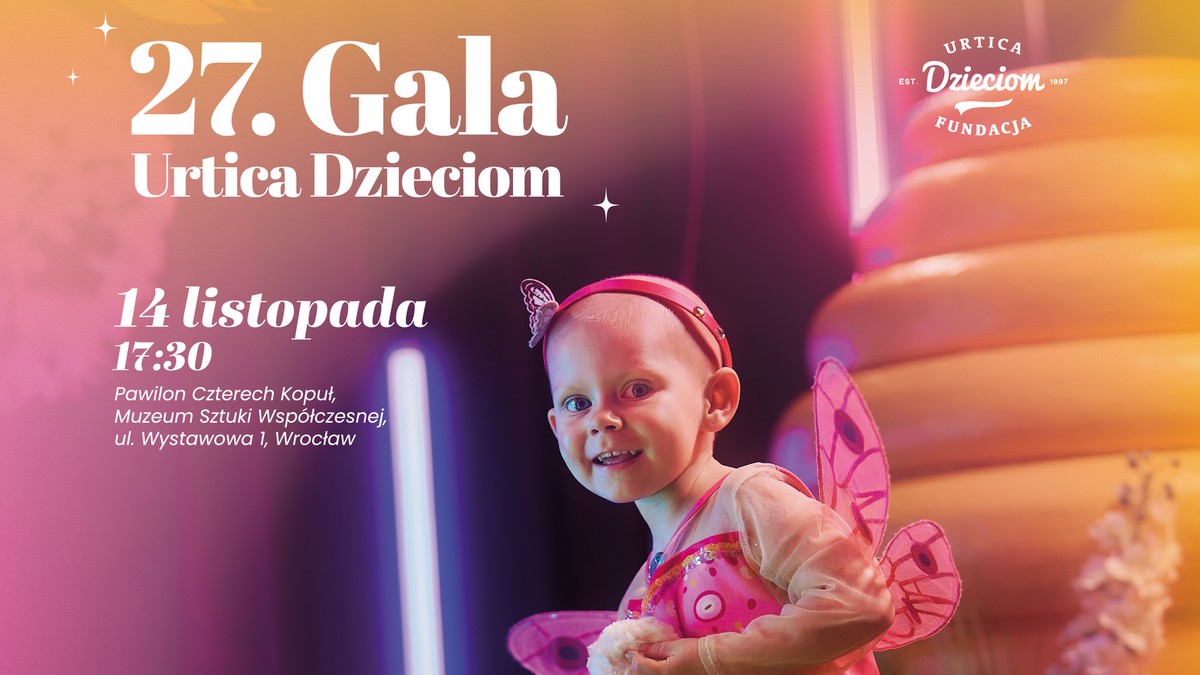 27. Gala Urtica Dzieciom – charytatywna aukcja obrazów dzieci z oddziałów onkologii...