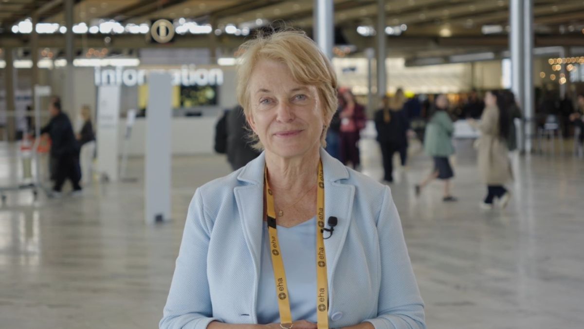 EHA2026 | Prof. Joanna Góra-Tybor o nowych terapiach w mielofibrozie