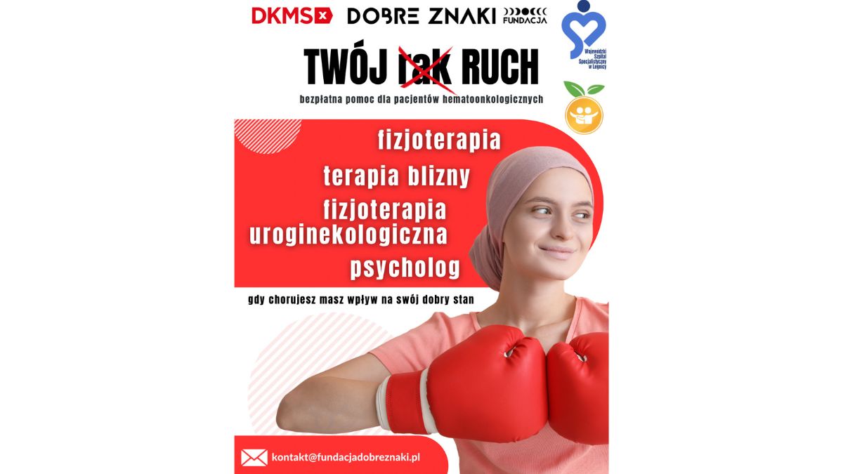 Projekt Fundacji Dobre Znaki Wystartował - nowy nabór rehabilitacji pacjentów hematoonkologicznych
