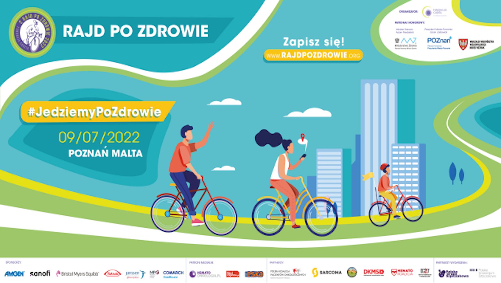 Rajd Po Zdrowie – Zapraszamy na piknik rowerowy | Zapisy trwają do 31 maja 2022 roku!