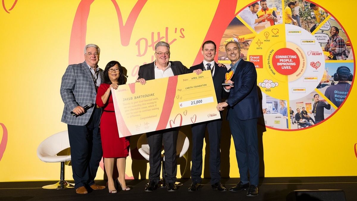 Akcja "Rajd po Zdrowie" z prestiżową nagrodą w konkursie DHL's Got Heart