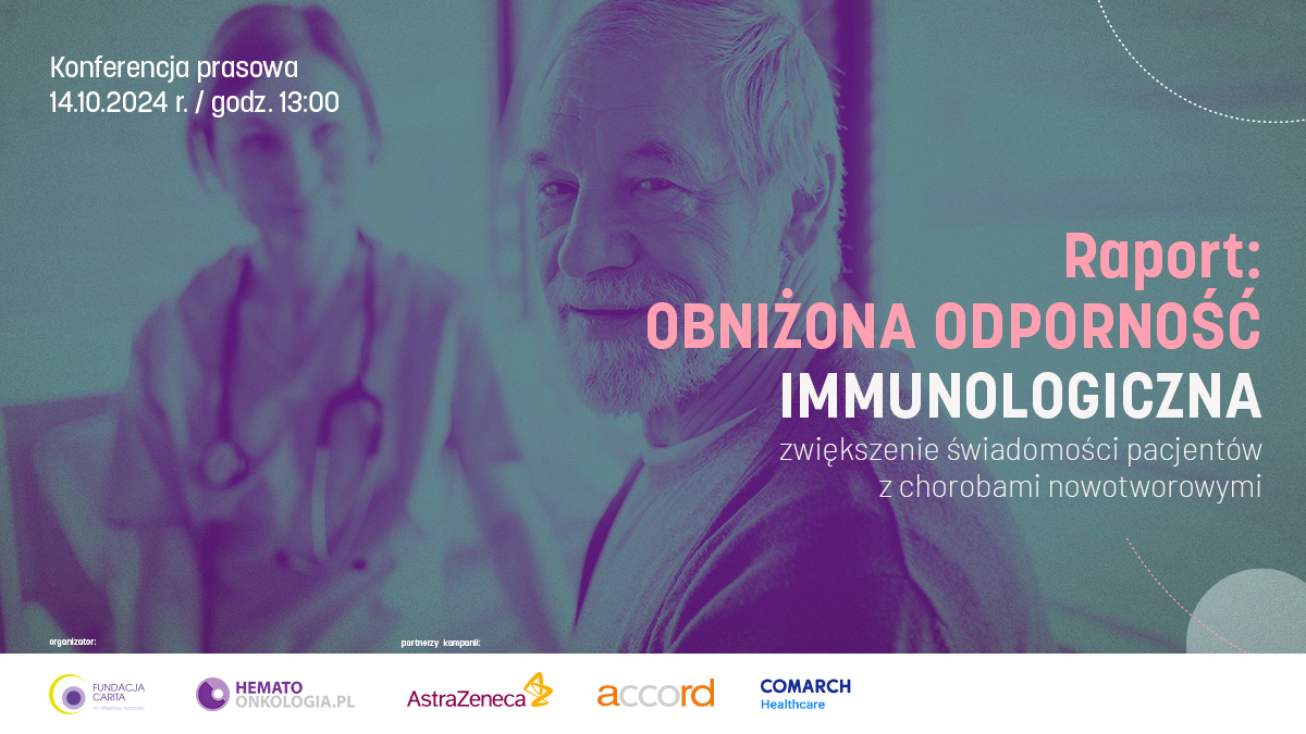 Obniżona odporność pacjentów onkologicznych. Każda infekcja może być dla nich groźna