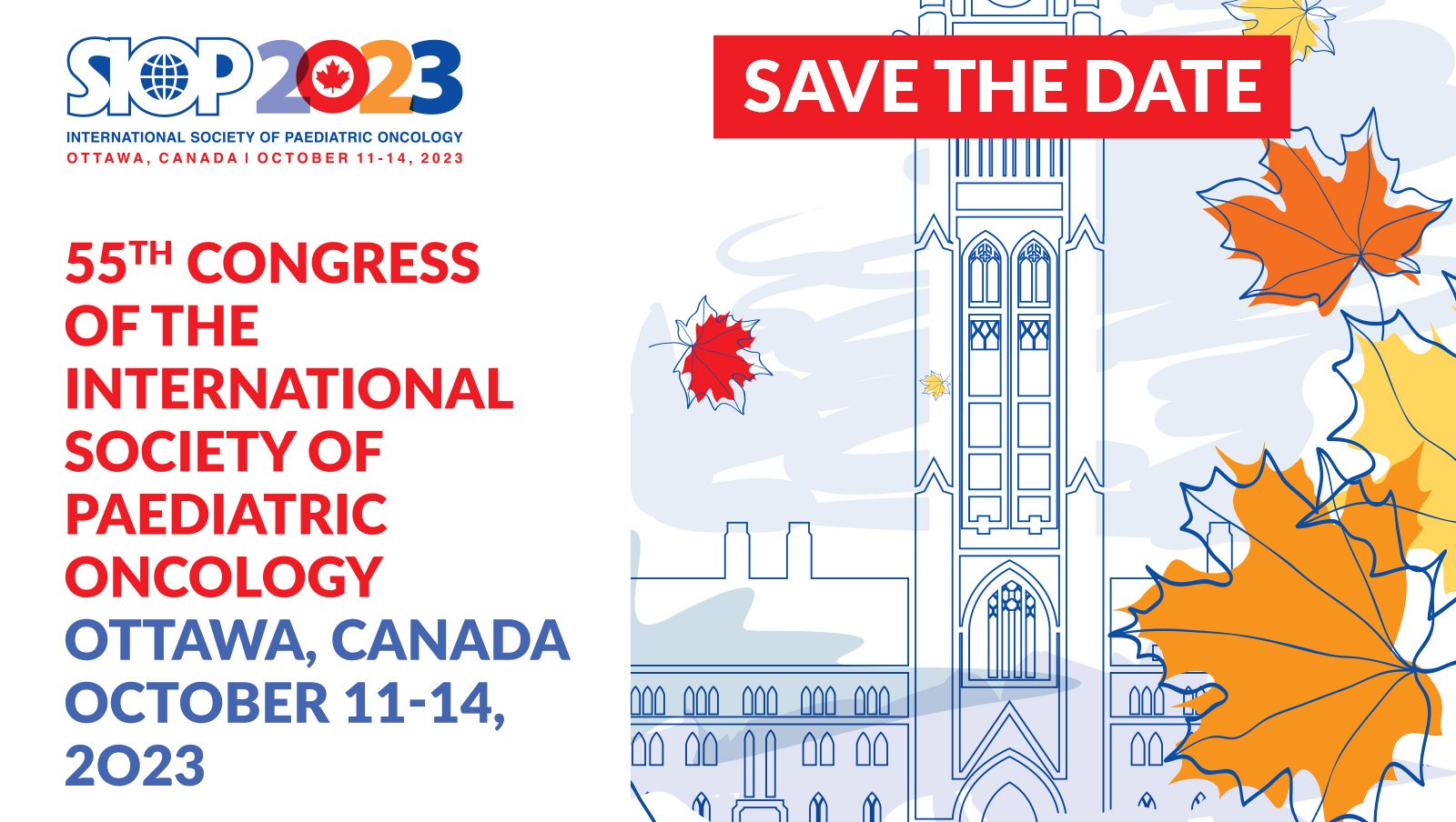 55. Kongres Międzynarodowego Towarzystwa Onkologii Dziecięcej | Zapraszamy