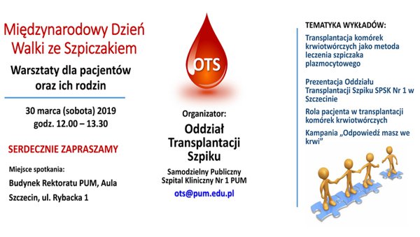 „Światowy Dzień Walki ze Szpiczakiem”, 30 marca 2019 | Szczecin
