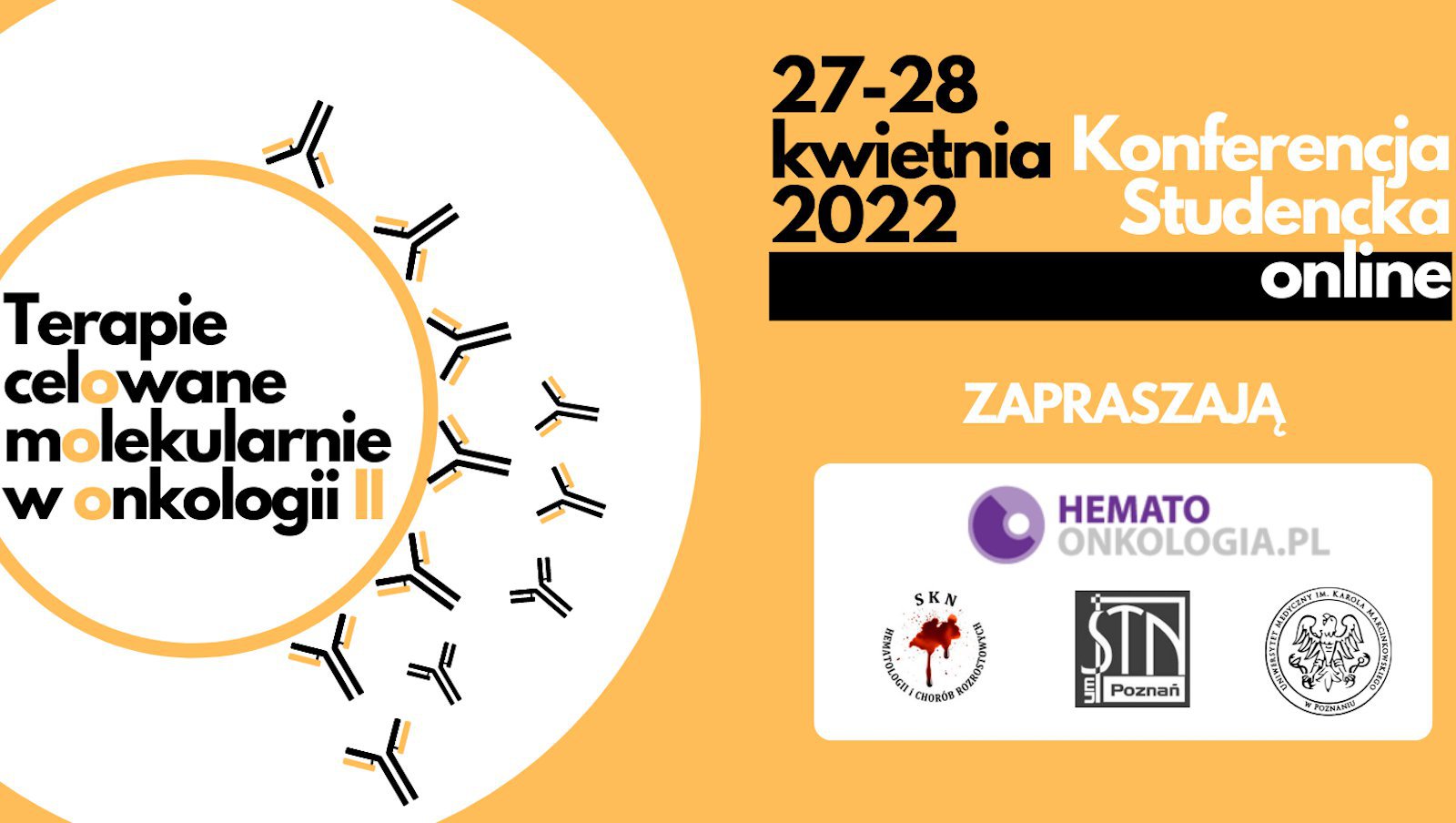 Dziś drugi dzień konferencji „Terapie celowane molekularnie w onkologii II" | 28.04.2022 r. o godz. 18:00