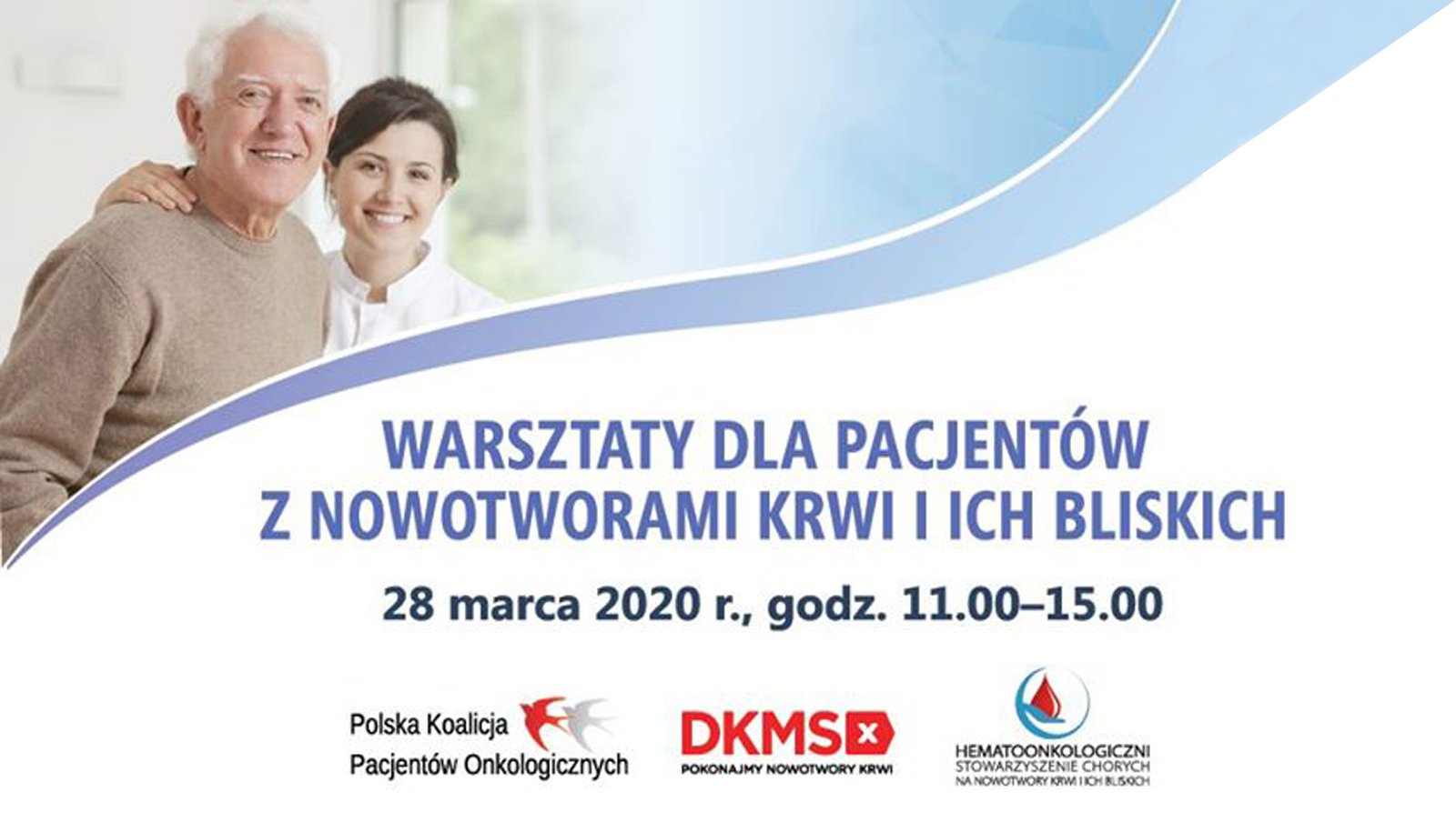 Warsztat dla pacjentów z nowotworami krwi w Toruniu | 28 marca 2020