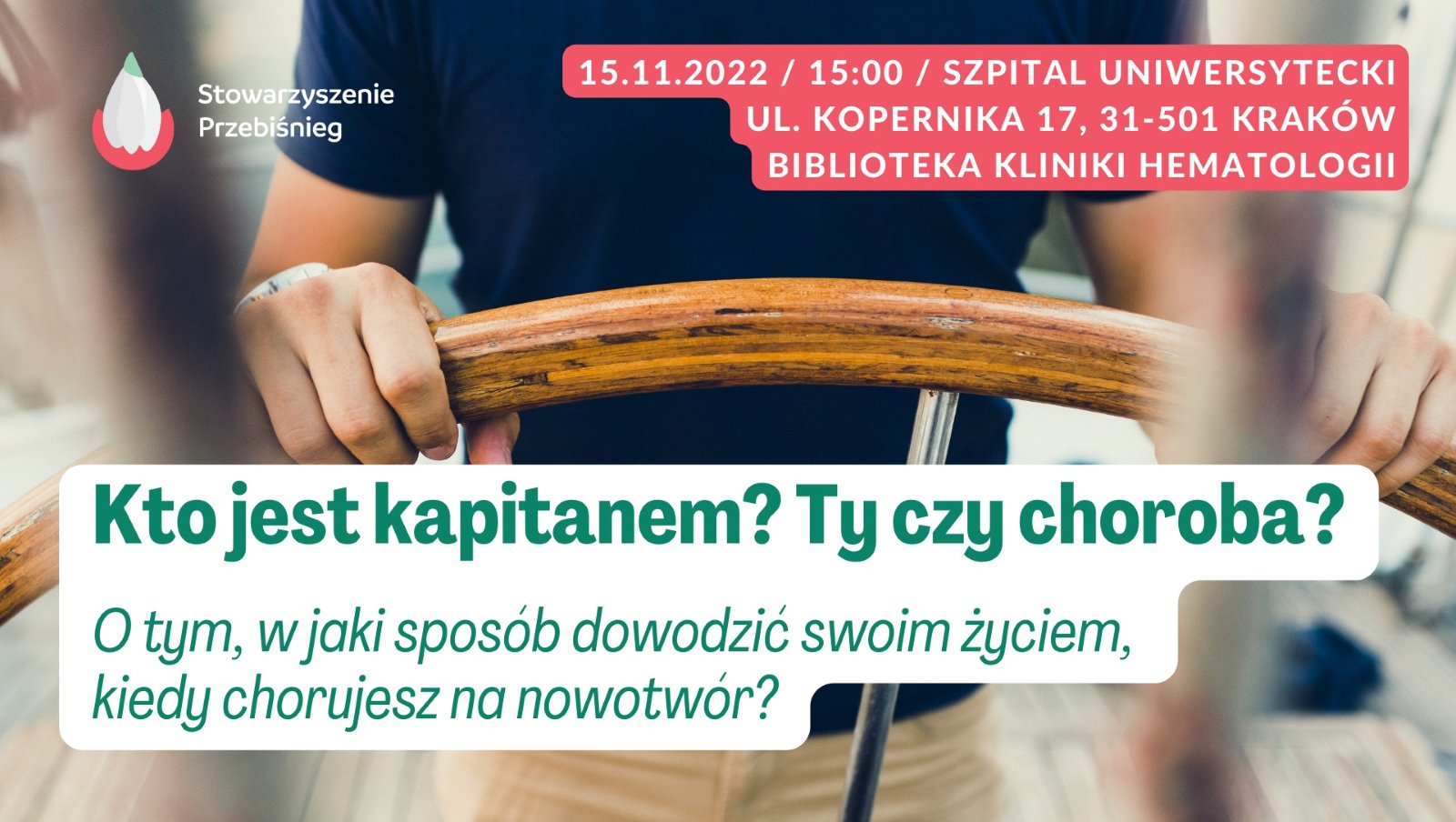 Kto jest kapitanem? Ty czy choroba? | Spotkanie z psychoonkologiem