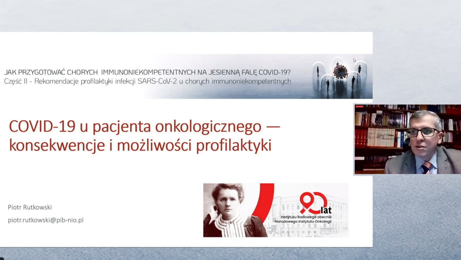 Z perspektywy onkologa: Jak przygotować chorych immunoniekompetentnych na jesienną...