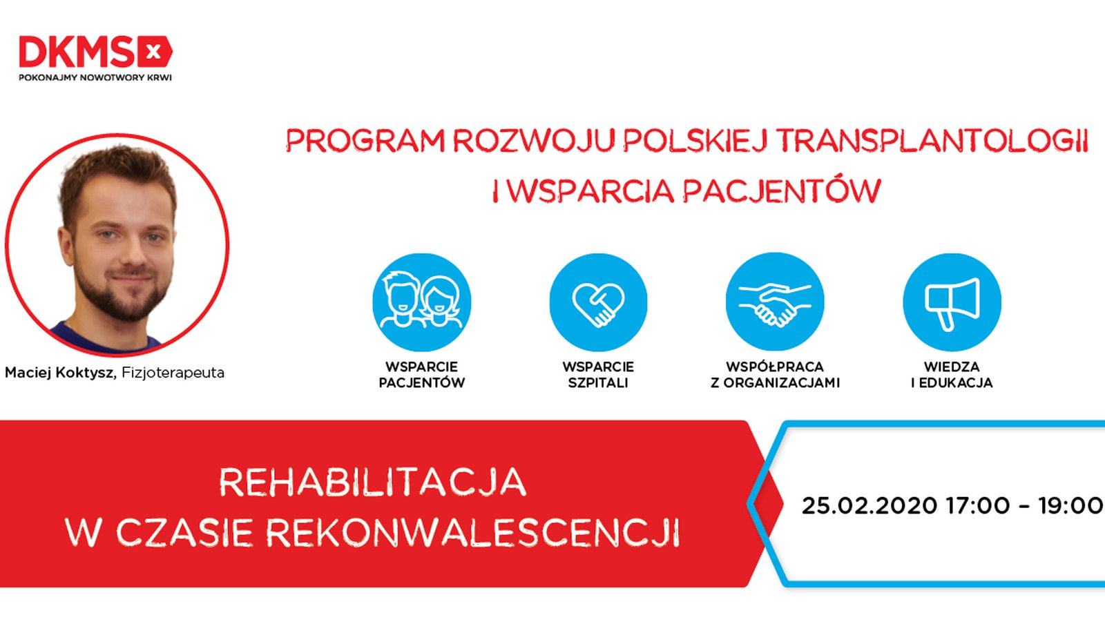 Webinar „Rehabilitacja pacjentów z nowotworami krwi na różnych etapach choroby”...