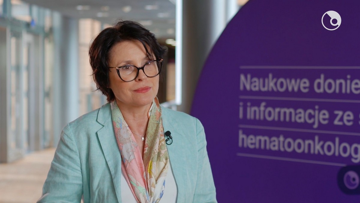Prof. Agnieszka Wierzbowska o najnowszych doniesieniach w terapii AML